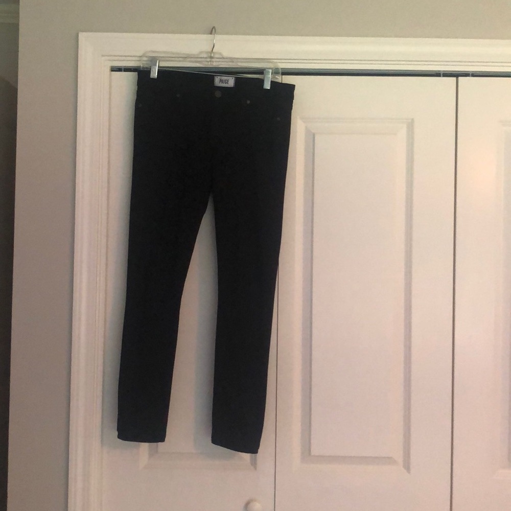 Black Paige Denim Jeans